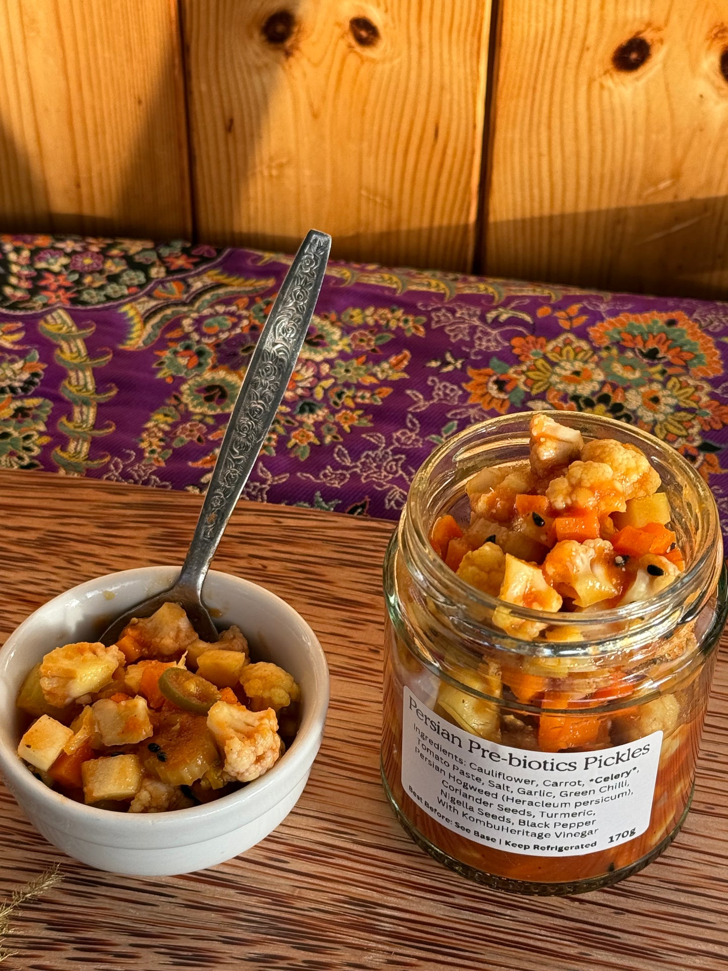 Traditional Persian Prebiotic Pickles (Torshi) 300g