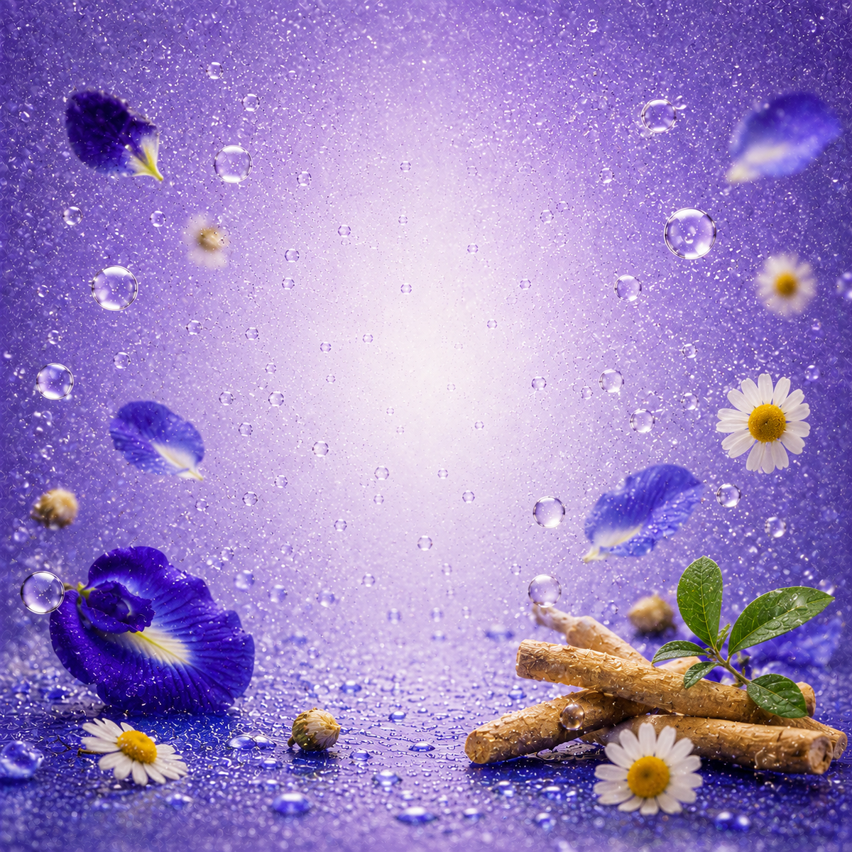Butterfly Pea, Ashwaganda & Chamomile