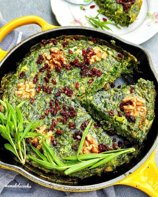 Herb Frittata (Kuku Sabzi)