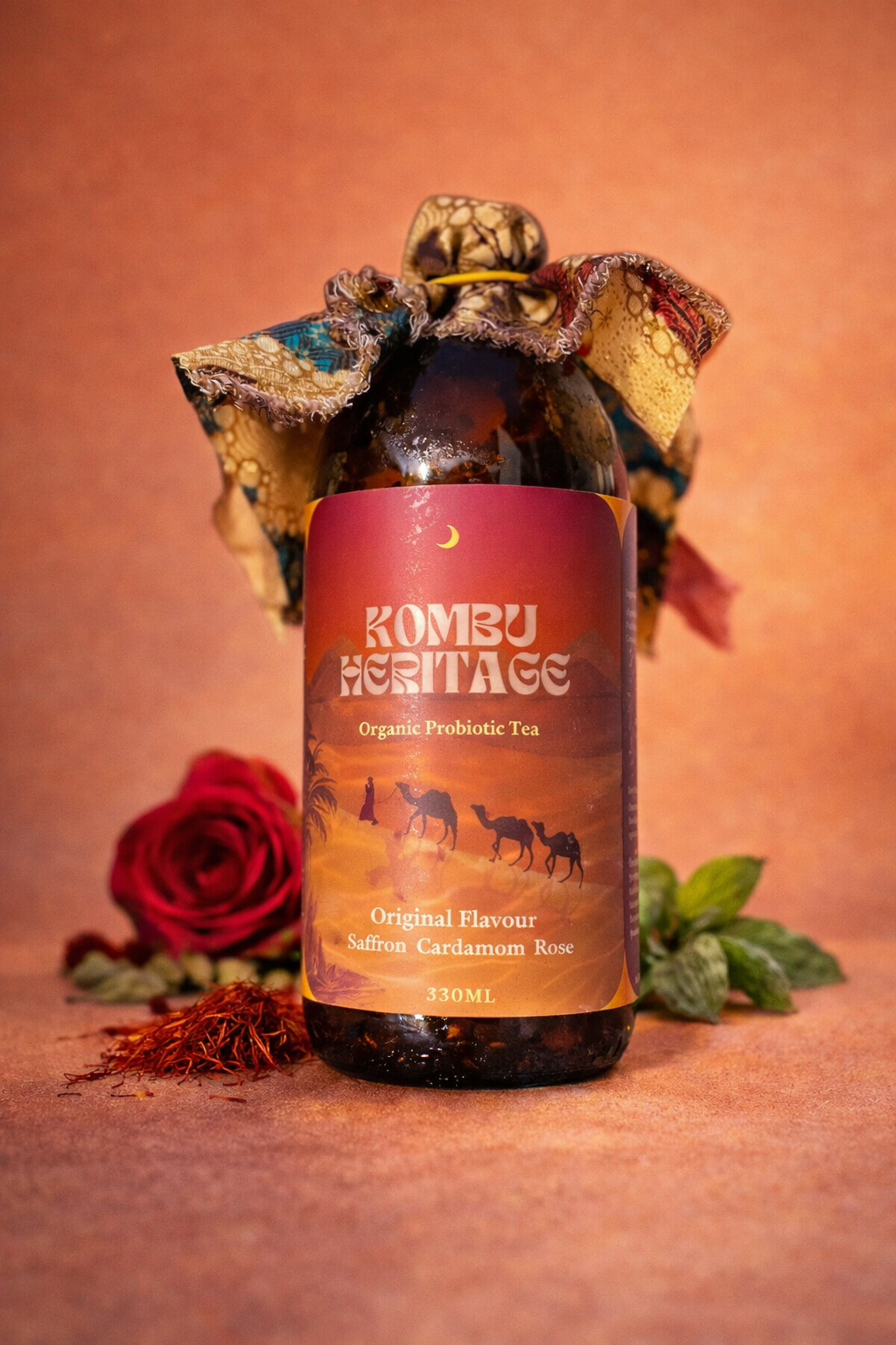 Saffron, Cardamom & Rose